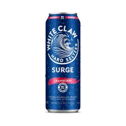 White Claw Hard Seltzer Surge Cranberry 19.2 fl oz Can