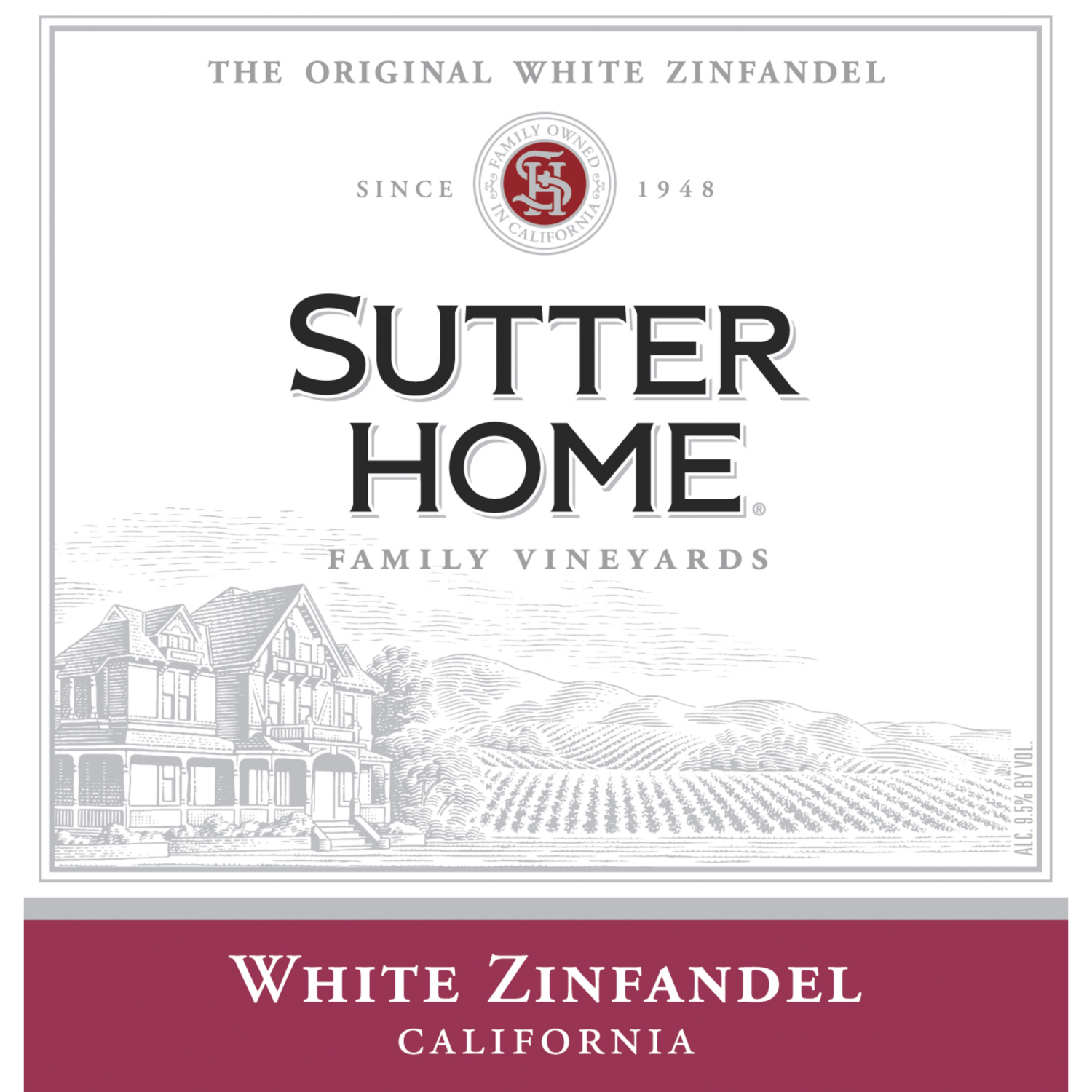 slide 8 of 8, Sutter Home California White Zinfandel 1.5 l, 1.5 l