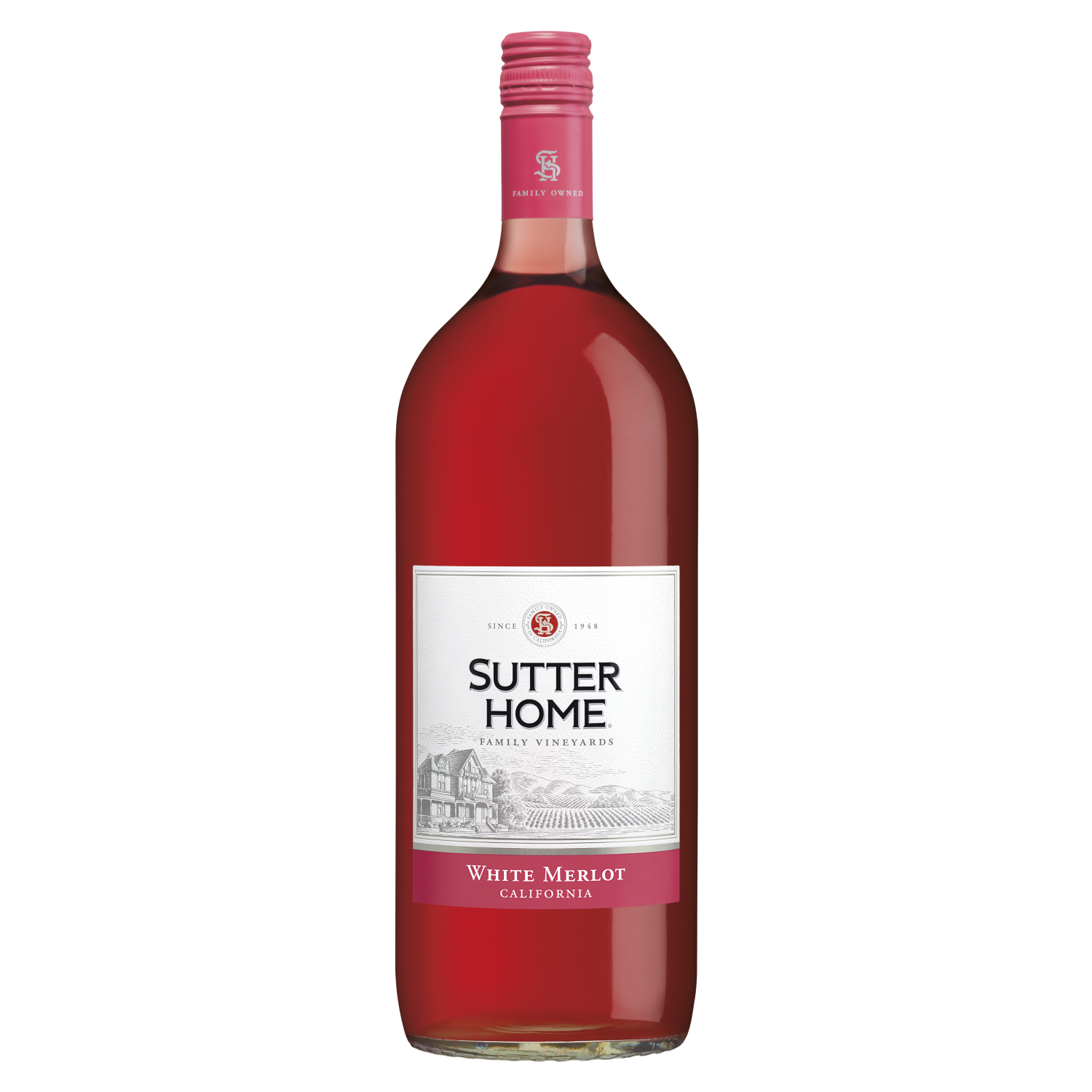 slide 5 of 8, Sutter Home California White Merlot 1.5 l, 1.5 l