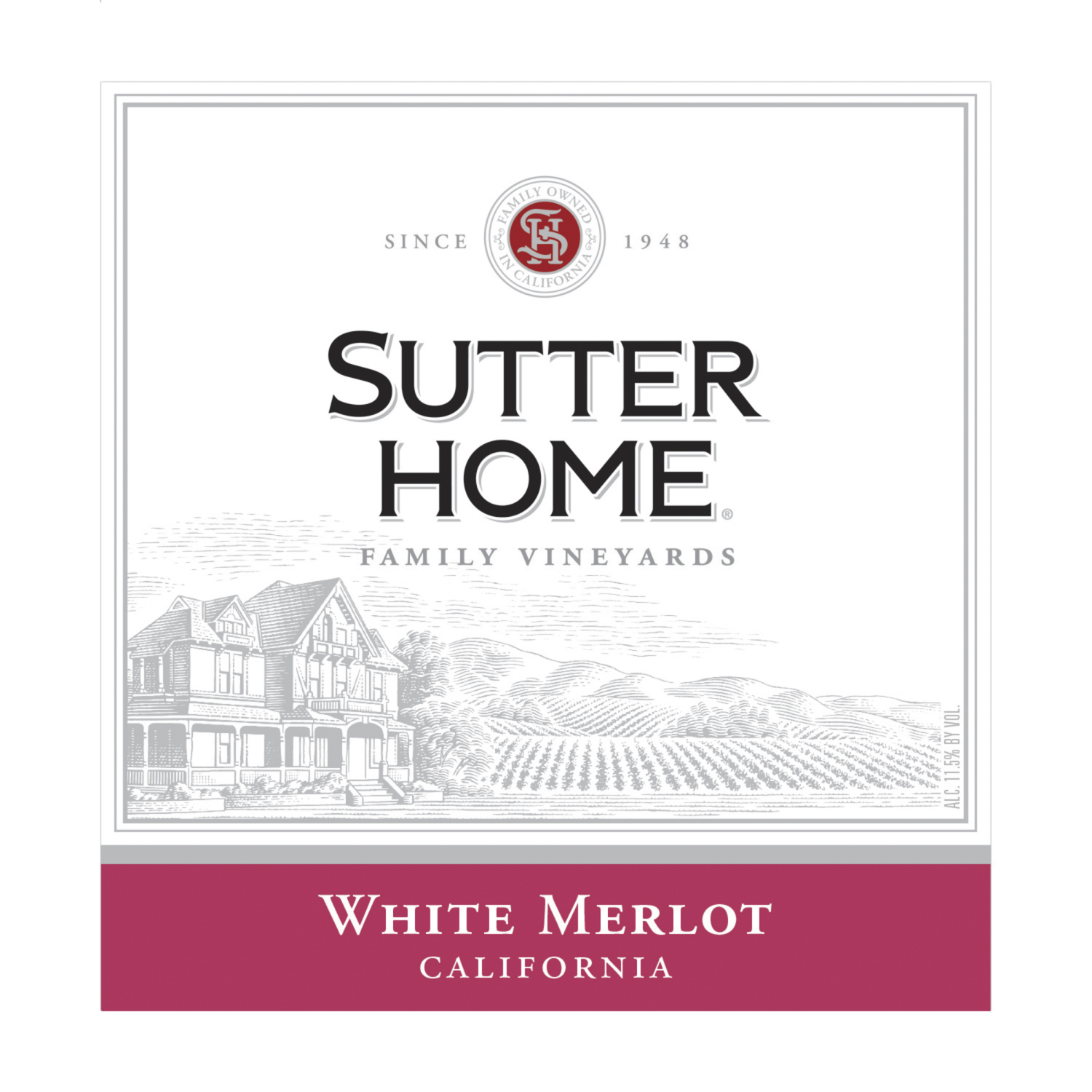 slide 8 of 8, Sutter Home California White Merlot 1.5 l, 1.5 l