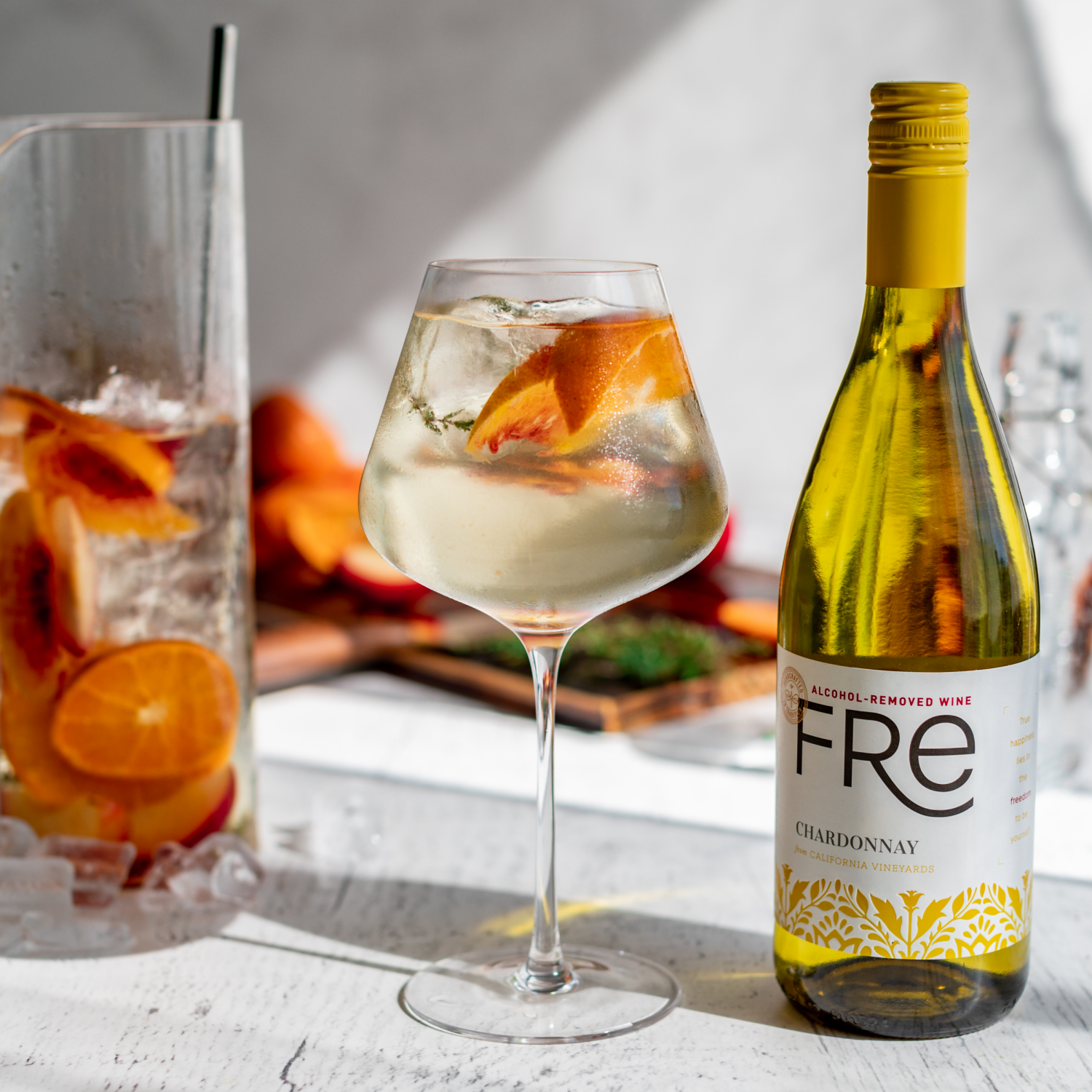 slide 6 of 8, Fré Alcohol-Removed Wine Chardonnay 25.4 fl oz, 750 ml