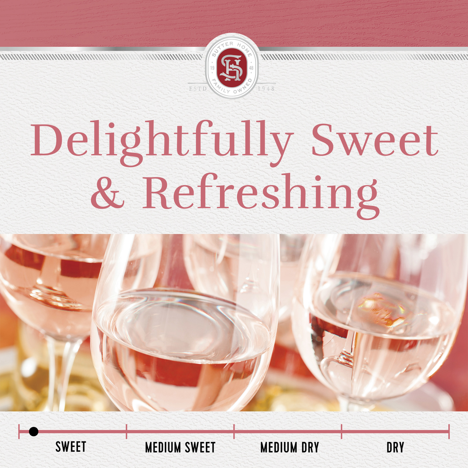 slide 4 of 8, Sutter Home Pink Moscato Wine - 4pk/187ml Bottles, 4 ct; 187 ml