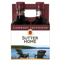 Sutter Home Cabernet Sauvignon 4 - 187 ml Bottles