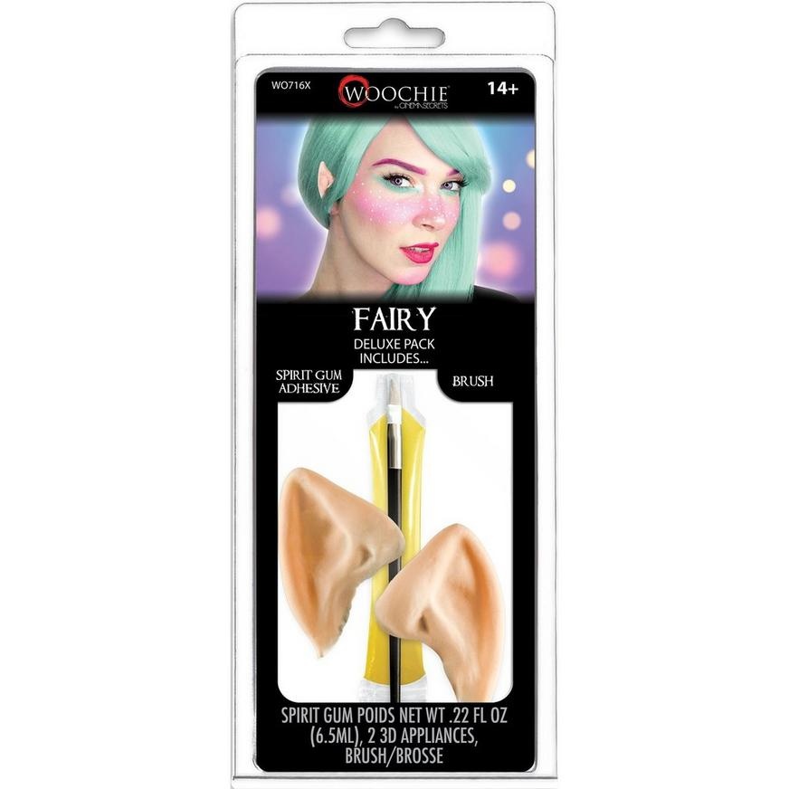 slide 1 of 1, Party City Fairy Ears Deluxe Pack, 4 ct