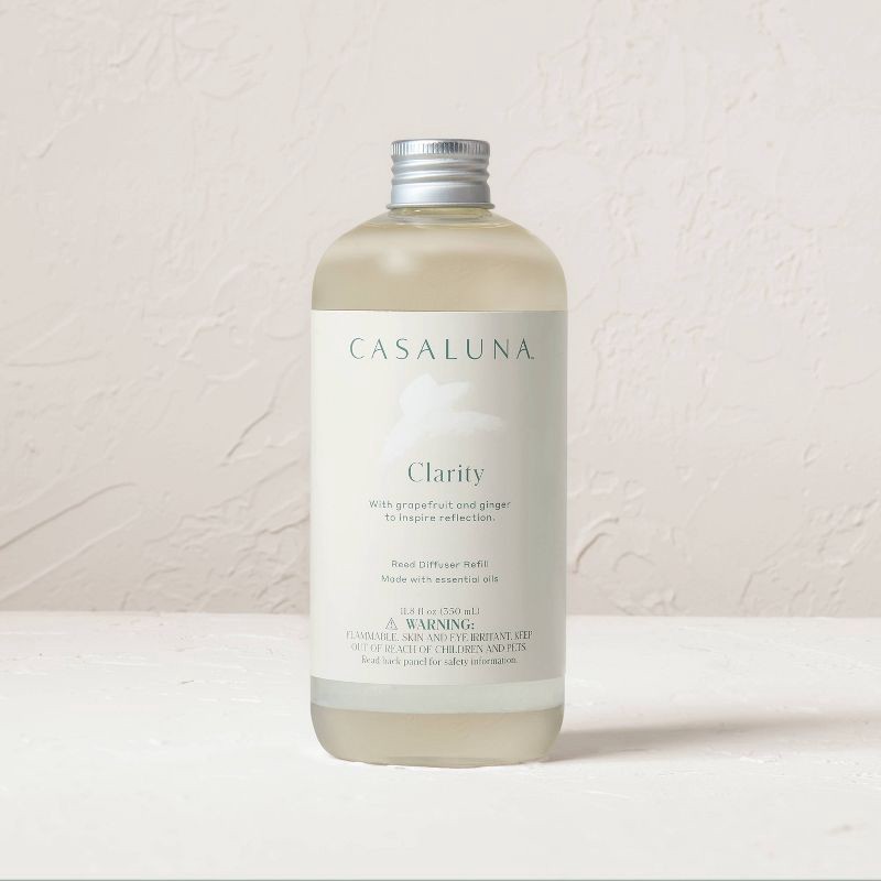 slide 1 of 5, 350ml Clarity Reed Diffuser Refills Clear - Casaluna™, 350 ml