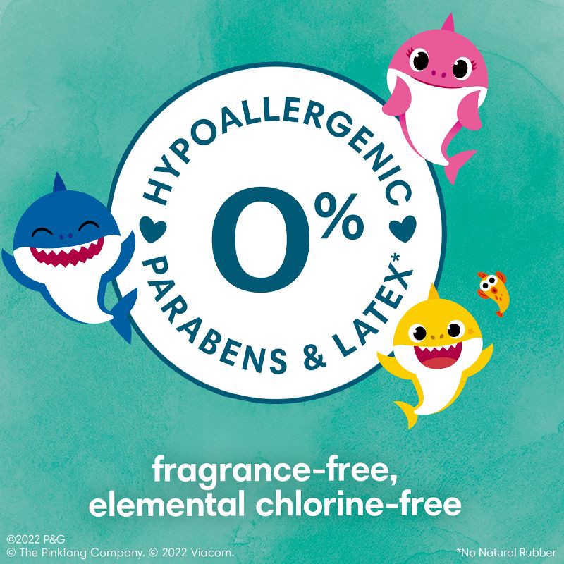 slide 3 of 11, Pampers Pure Protection Training Underwear - Baby Shark - Size 3T-4T - 92ct, 92 ct