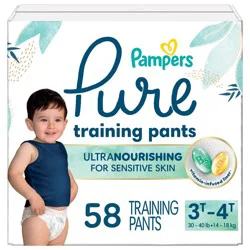 Pampers Pure Protection Training Underwear - Baby Shark - Size 3T-4T - 58ct