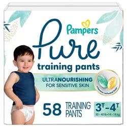 Pampers Pure Protection Training Underwear - Baby Shark - Size 3T-4T - 58ct