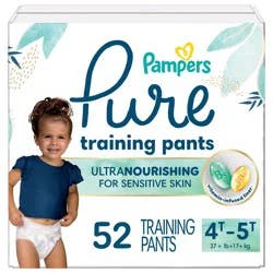 Pampers Pure Protection Training Underwear - Baby Shark - Size 4T-5T - 52ct