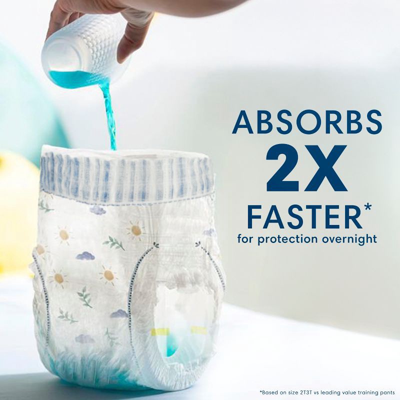 slide 5 of 16, Pampers Pure Protection Training Underwear - Baby Shark - 2T-3T - 100ct, 100 ct