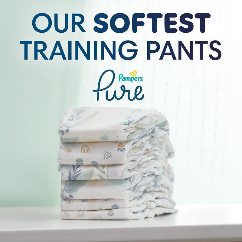 slide 6 of 16, Pampers Pure Protection Training Underwear - Baby Shark - 2T-3T - 100ct, 100 ct