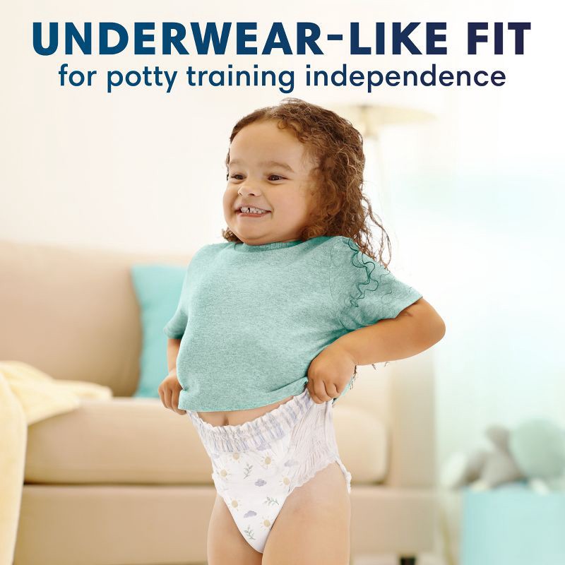 slide 9 of 16, Pampers Pure Protection Training Underwear - Baby Shark - 2T-3T - 100ct, 100 ct