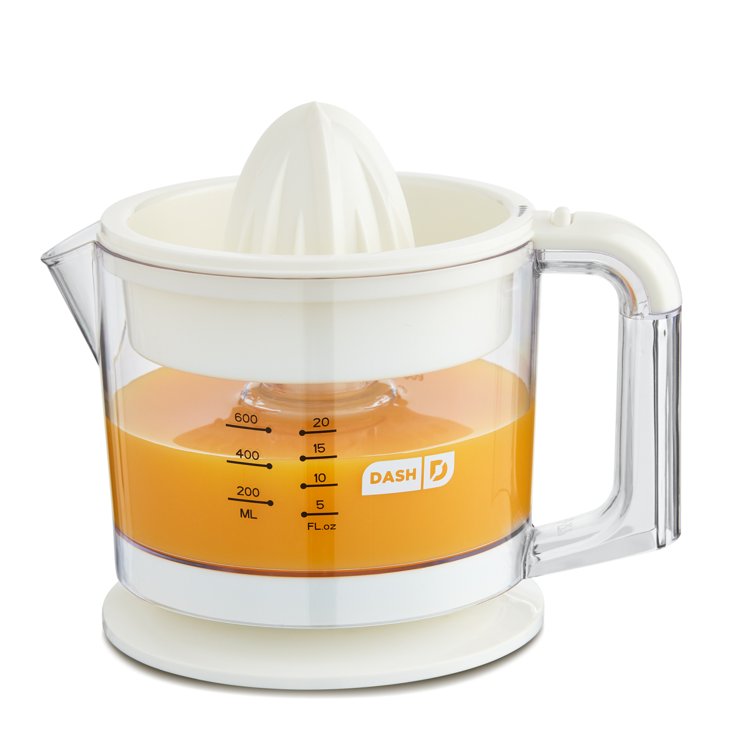 slide 1 of 4, Dash Dual Citrus Juicer, White, 1 ct