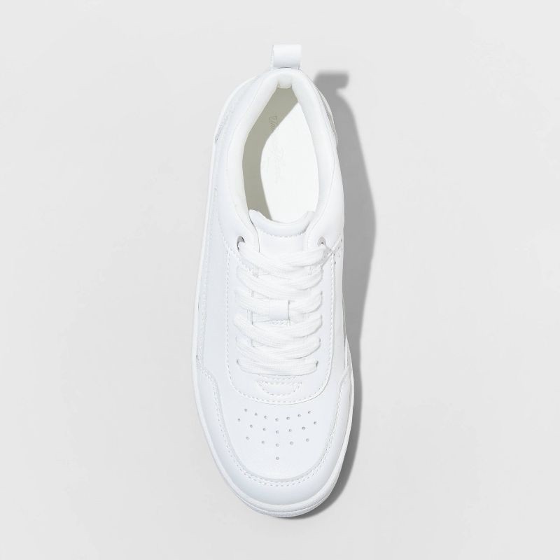 slide 4 of 4, Women's Rena Sneakers - Universal Thread White 8, 1 ct