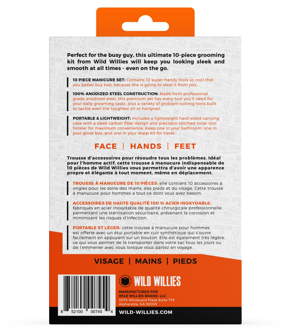 slide 2 of 2, Wild Willies The Arsenal 10 Piece Grooming Kit, 1 ct