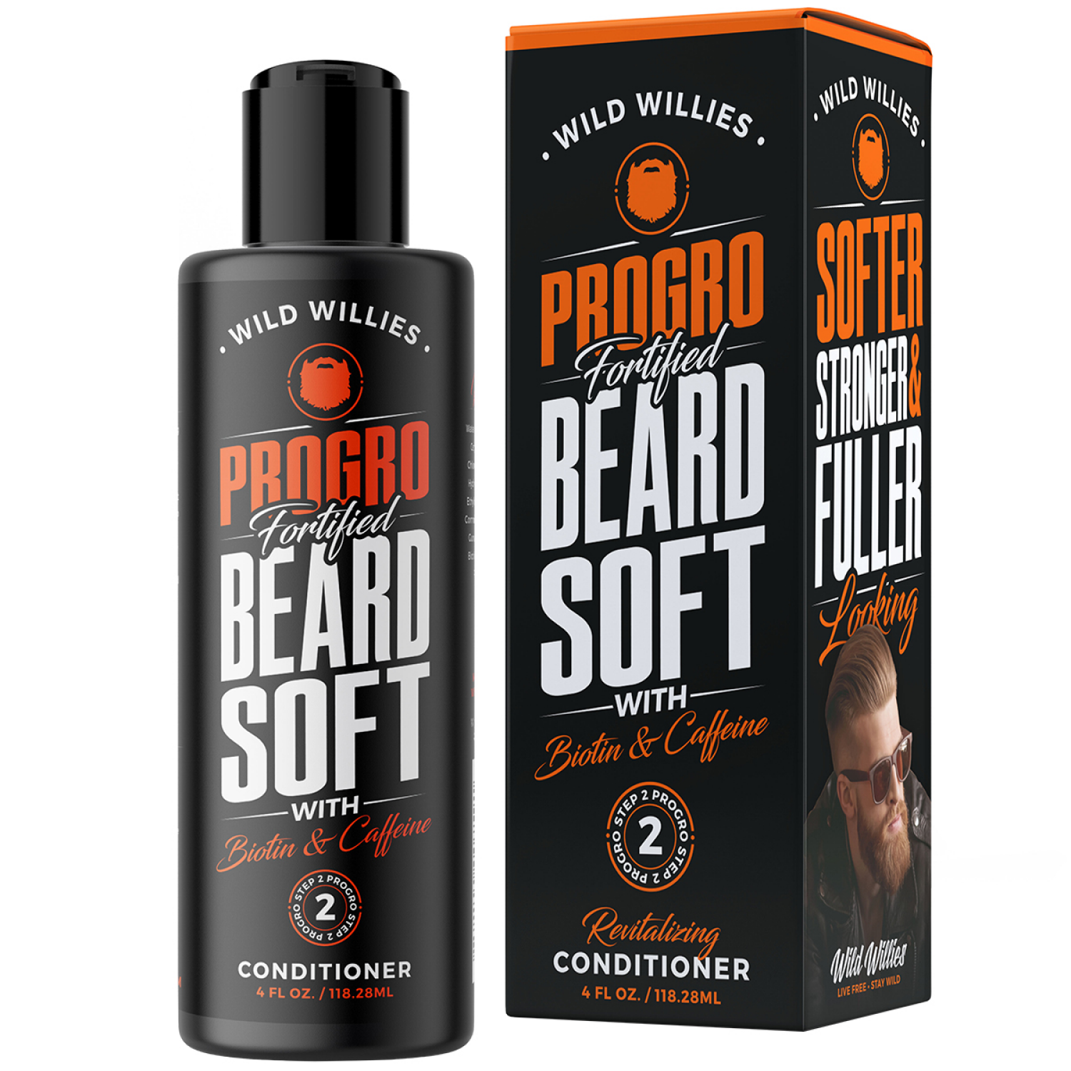 slide 2 of 2, Wild Willies Beard Softener, 4 oz