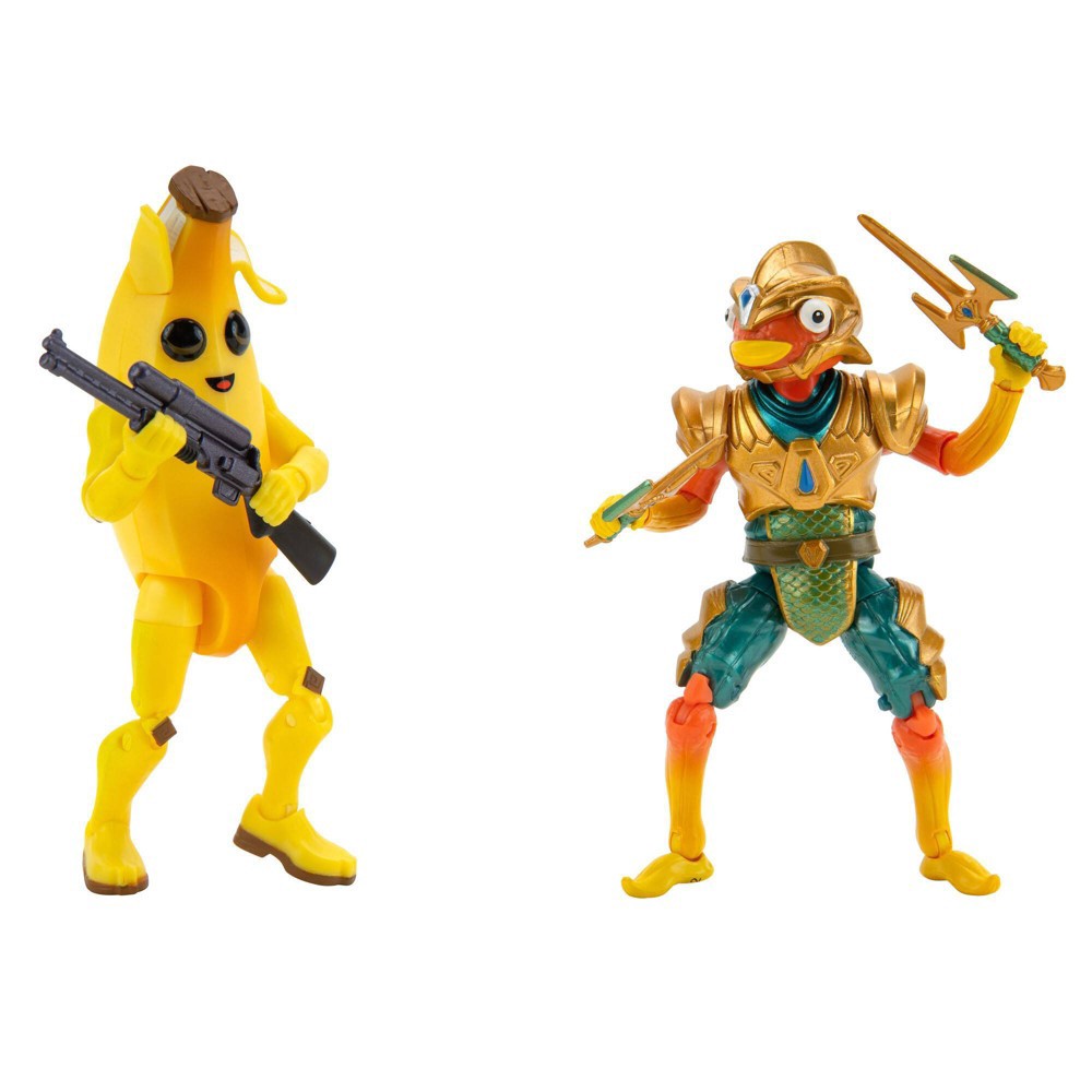 Fortnite Team Fishstick vs Team Peely Action Figures - 6pk (Target ...