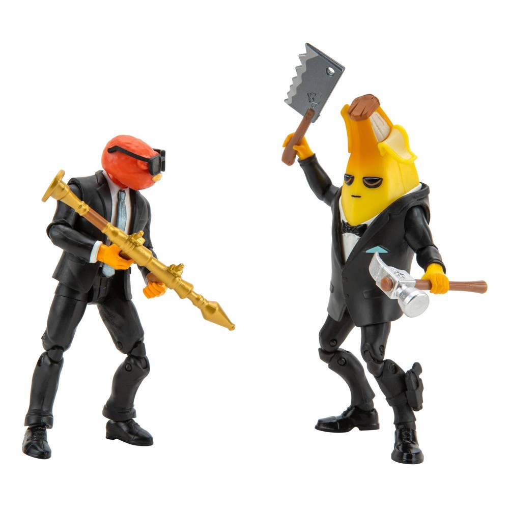 Fortnite Team Fishstick vs Team Peely Action Figures 6pk (Target Exclusive) 6 ct Shipt