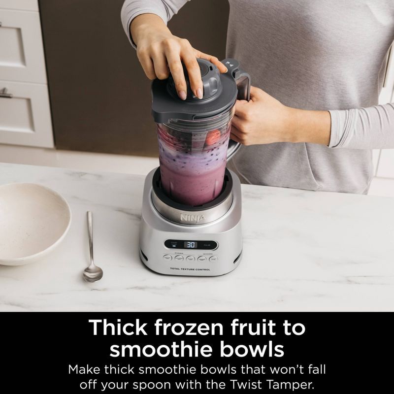 slide 4 of 12, Ninja TWISTi HIGH-SPEED Blender DUO - SS151: 1600W Smoothie & Ice Crusher, 7 Speeds, Dishwasher-Safe, Silver, 1 ct