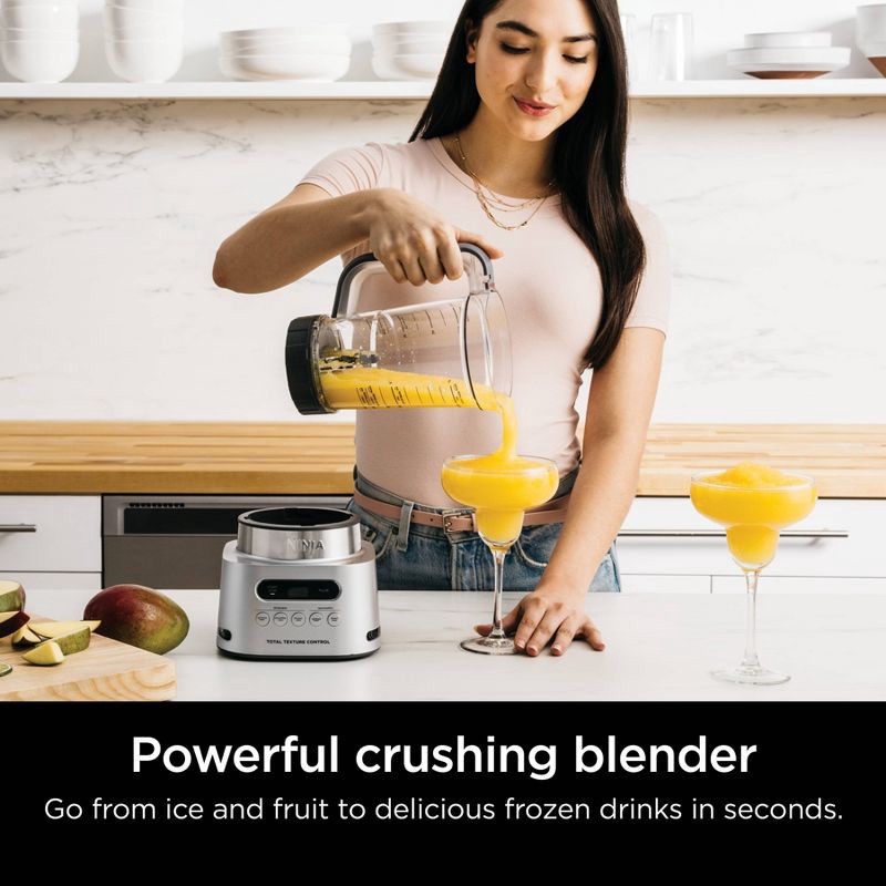 slide 8 of 12, Ninja TWISTi HIGH-SPEED Blender DUO - SS151: 1600W Smoothie & Ice Crusher, 7 Speeds, Dishwasher-Safe, Silver, 1 ct