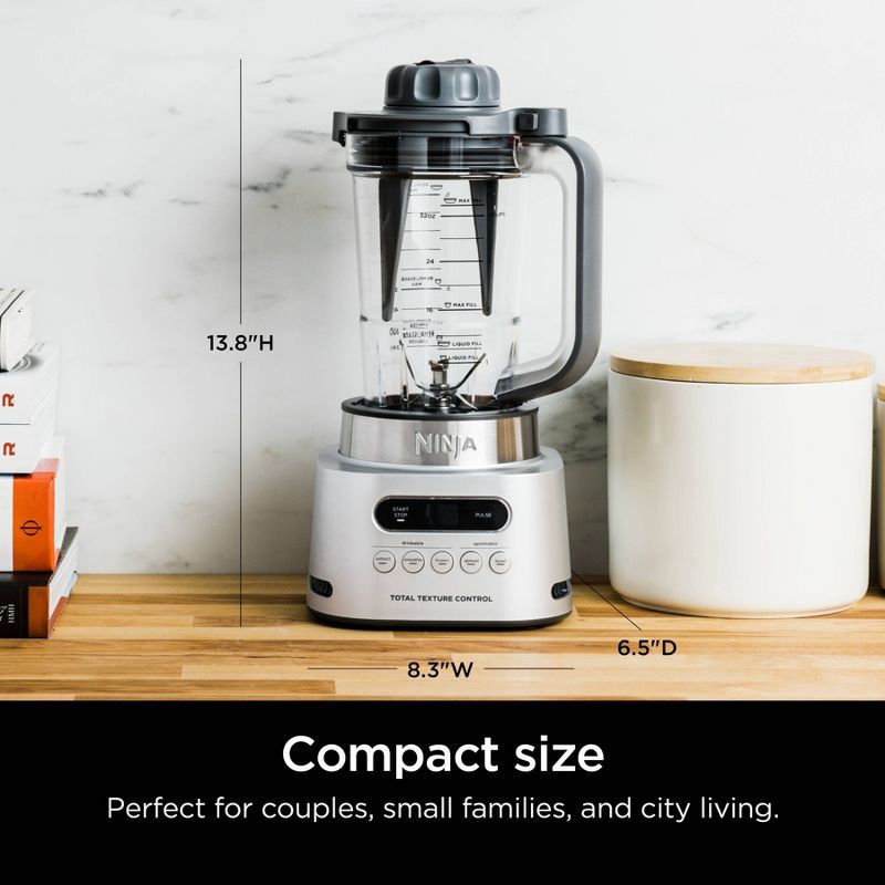 slide 9 of 12, Ninja TWISTi HIGH-SPEED Blender DUO - SS151: 1600W Smoothie & Ice Crusher, 7 Speeds, Dishwasher-Safe, Silver, 1 ct