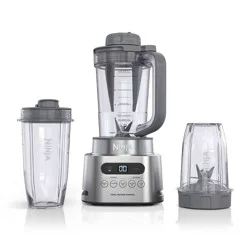 Ninja TWISTi HIGH-SPEED Blender DUO - SS151: 1600W Smoothie &amp; Ice Crusher, 7 Speeds, Dishwasher-Safe, Silver