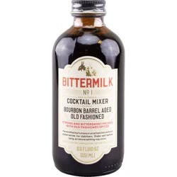 Bittermilk No. 1 Bourbon Barrel Aged Old Fashioned Cocktail Mixer