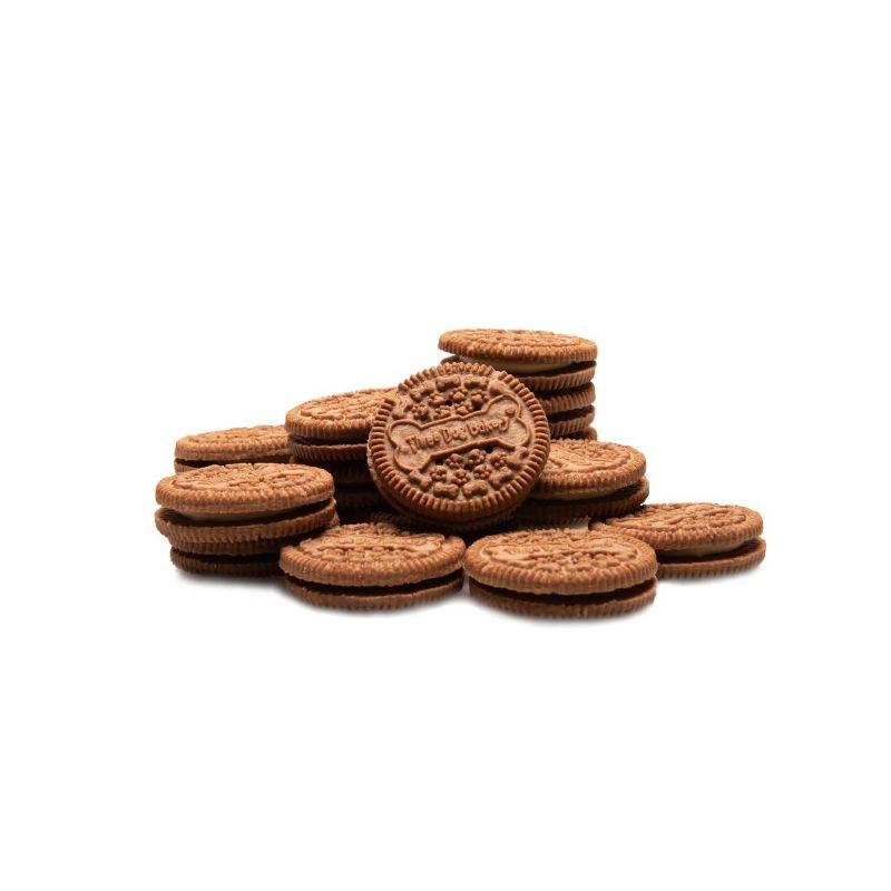 slide 2 of 3, Three Dog Bakery Lick & Crunch Peanut Butter and Carob Dog Treats - 2oz, 2 oz