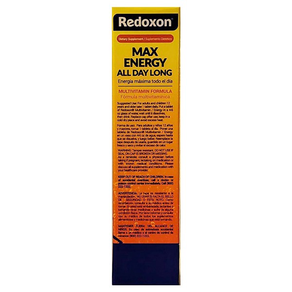 slide 4 of 9, Redoxon Max Energy Multivitamin, 20 ct