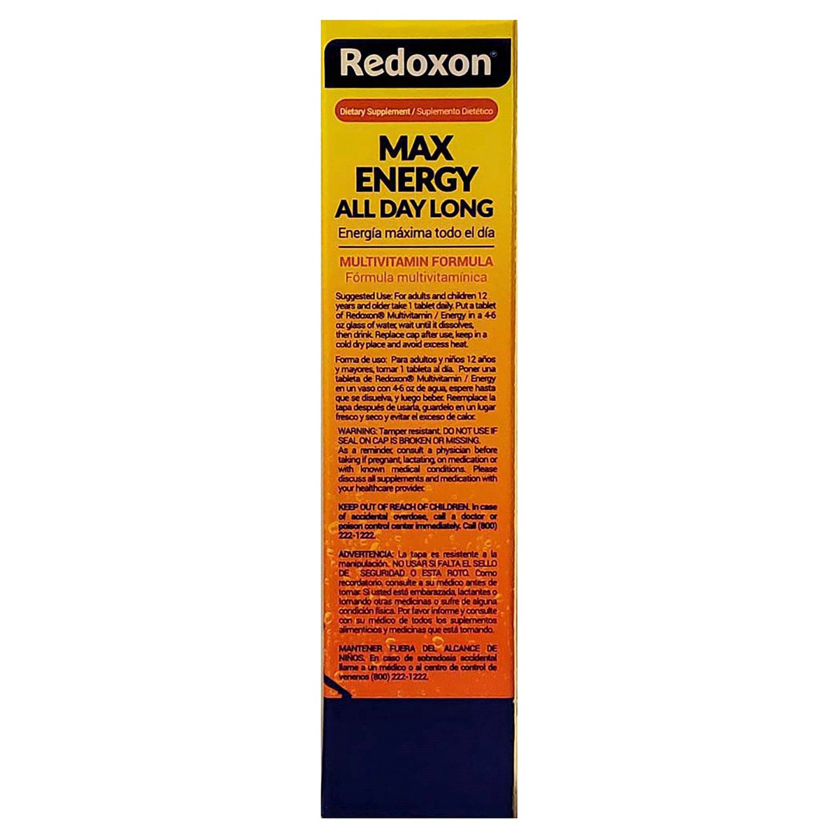 slide 5 of 9, Redoxon Max Energy Multivitamin, 20 ct