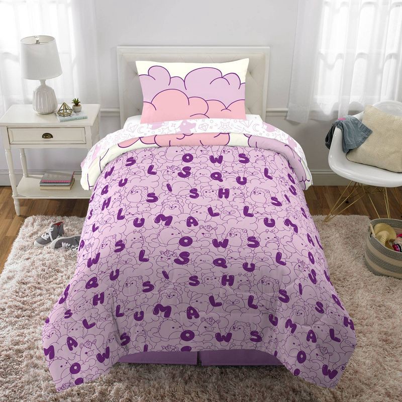 slide 4 of 7, Squishmallows Twin Reversible Kids' Comforter, 1 ct