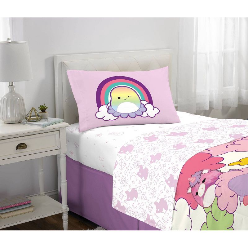 slide 6 of 7, Squishmallows Twin Reversible Kids' Comforter, 1 ct