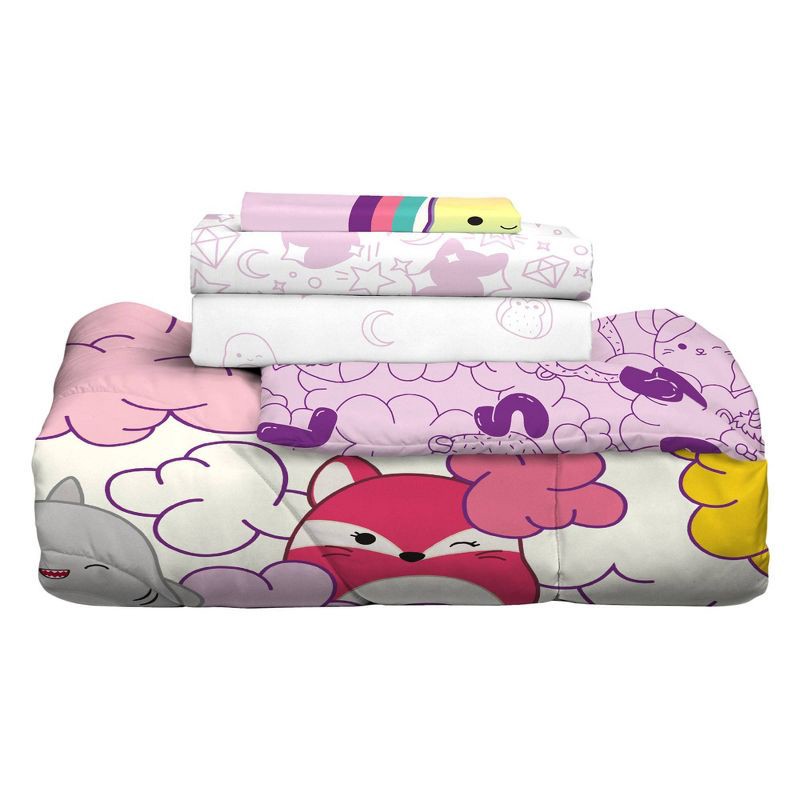 slide 6 of 7, Twin Squishmallows Kids' Sheet Set, 1 ct