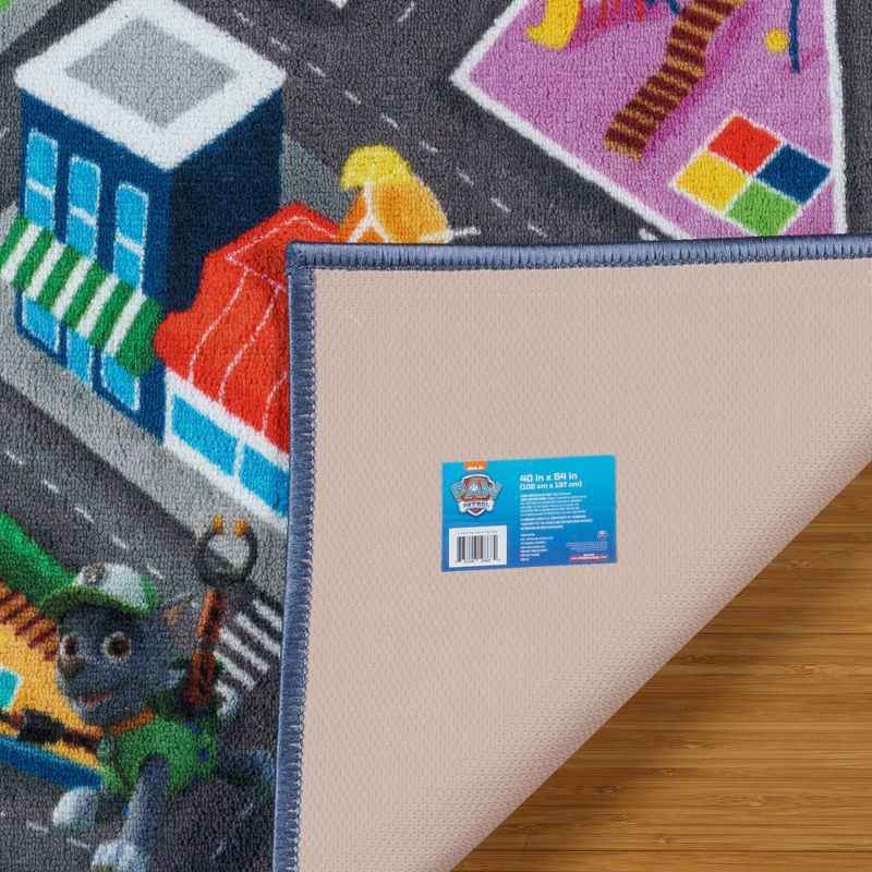 slide 2 of 4, 40" x 54" PAW Patrol Activity Road Rug, 1 ct