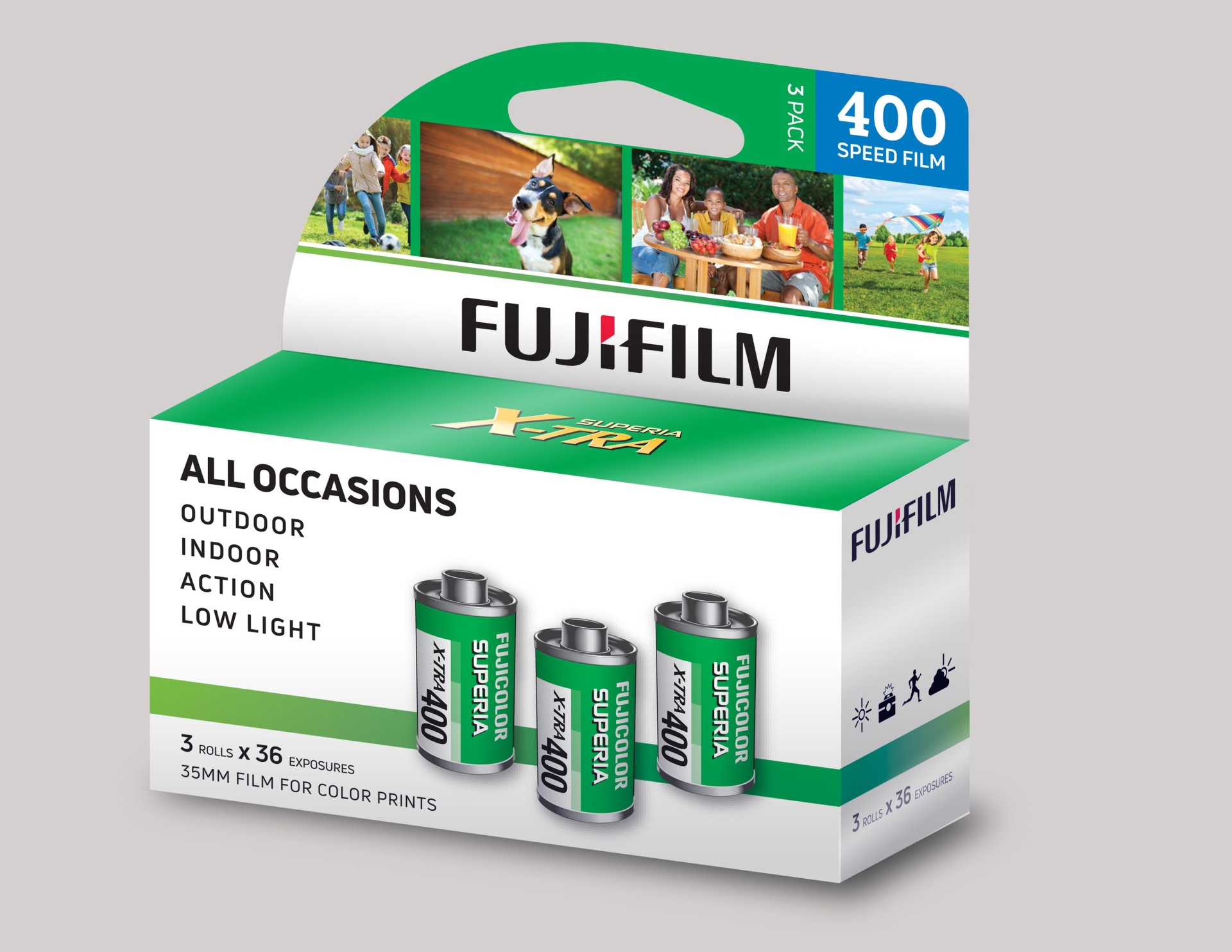 slide 1 of 1, Fujifilm Superia X-TRA 400sp 36exp Film, 35mm, 3 ct