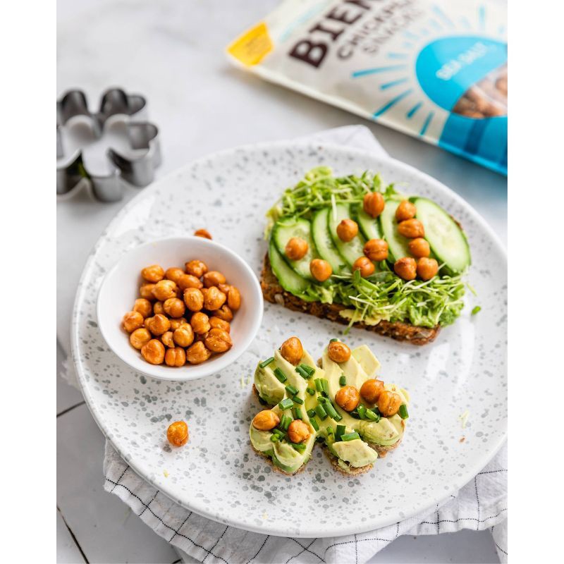 slide 3 of 3, Biena Chickpea Snacks Sea Salt - 8oz, 8 oz