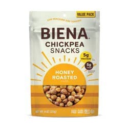 Biena Chickpea Snacks Honey Roasted - 8oz