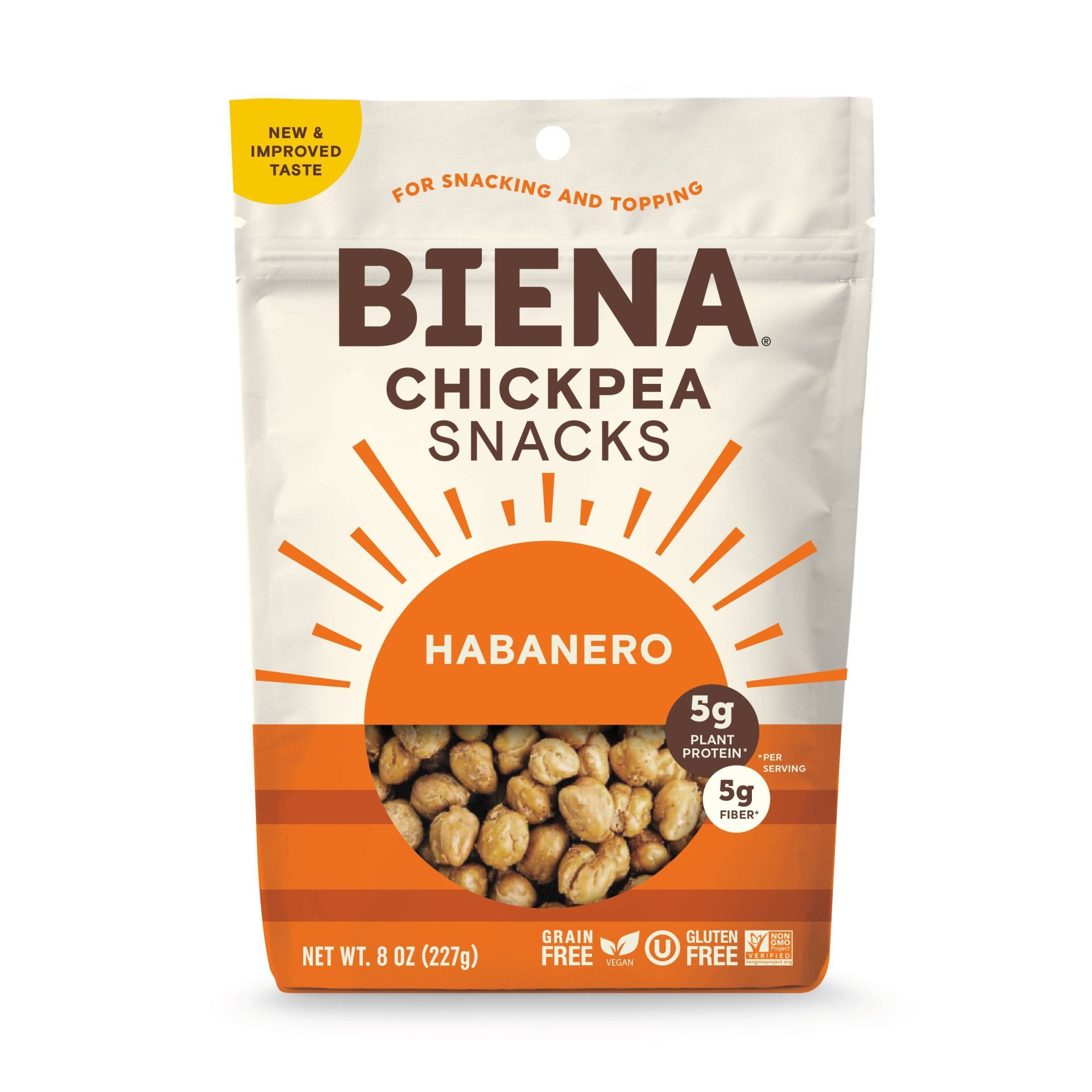 slide 1 of 3, Biena Habanero - 8oz, 8 oz
