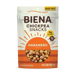 Biena Chickpea Snacks Habanero - 8oz