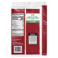 slide 3 of 5, Meijer Sliced Provolone Cheese, 8 oz