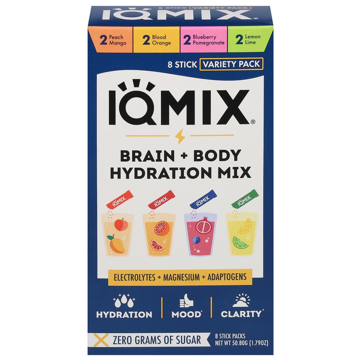 slide 7 of 14, Iq Bar Iq Mix Variety Pack, 1.79 oz