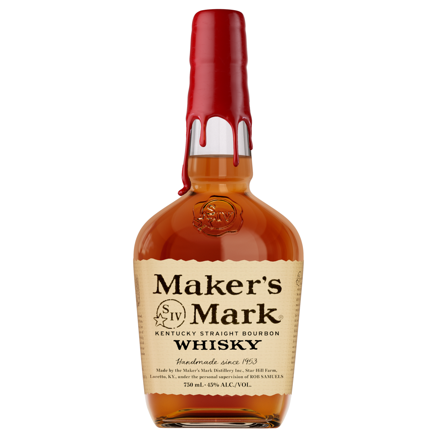 slide 3 of 4, Maker's Mark Kentucky Straight Bourbon Whisky 750 ml, 750 ml