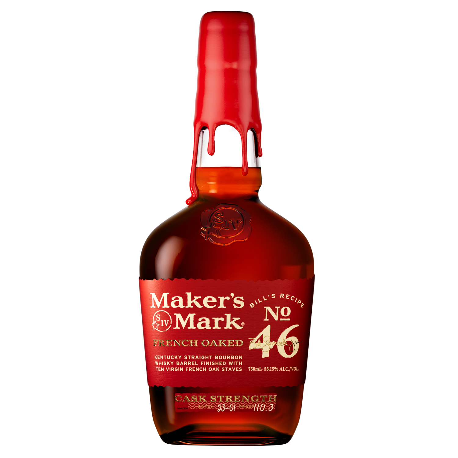 slide 3 of 4, Maker's Mark 46 Cask Strength Kentucky Straight Bourbon Whisky 750 ml, 750 ml