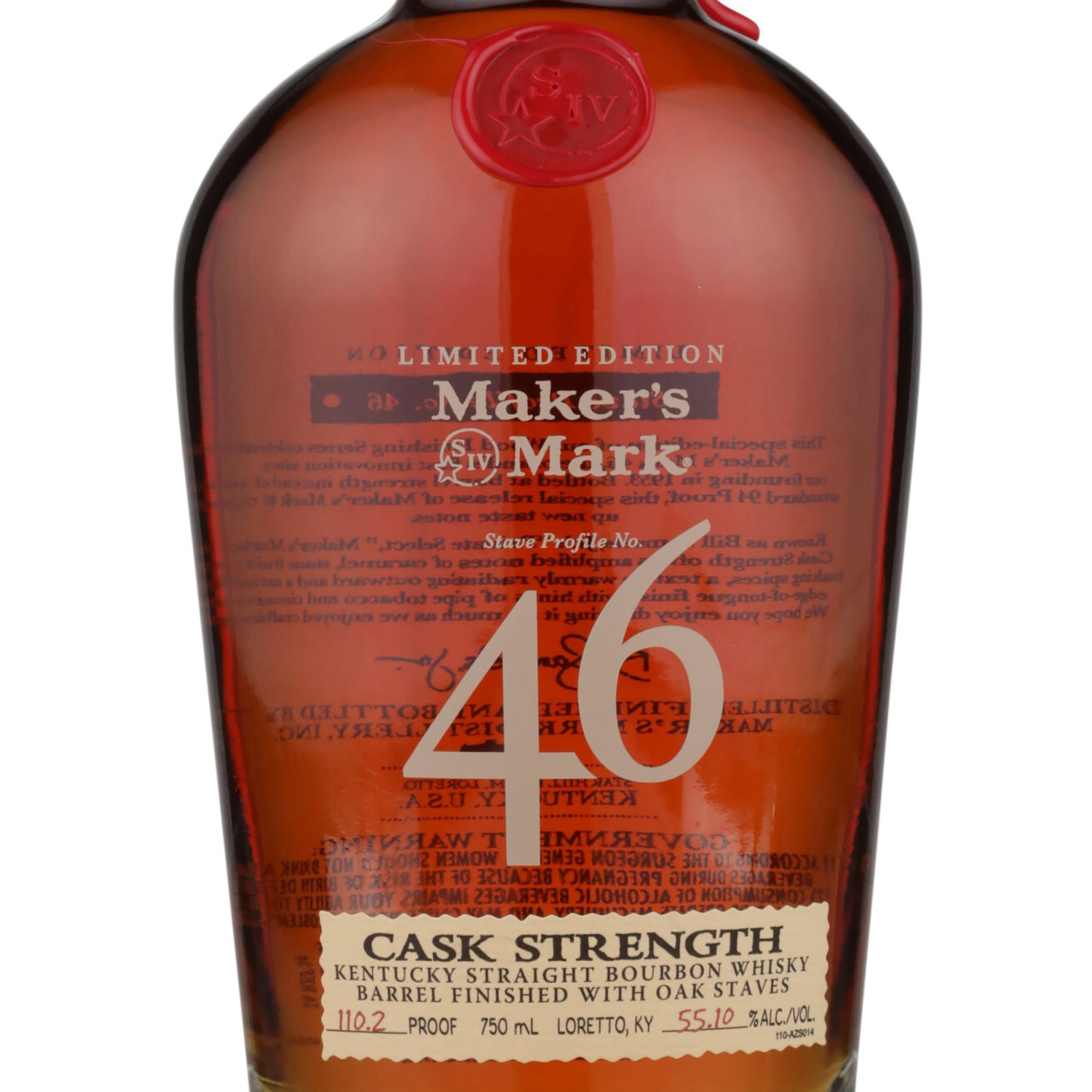 slide 4 of 4, Maker's Mark 46 Cask Strength Kentucky Straight Bourbon Whisky 750 ml, 750 ml