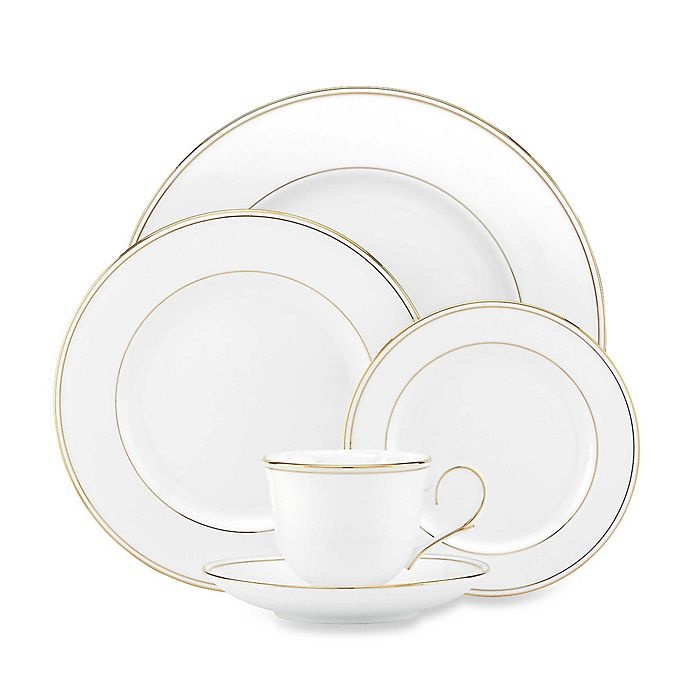 slide 1 of 1, Lenox Federal Gold Place Setting, 5 ct