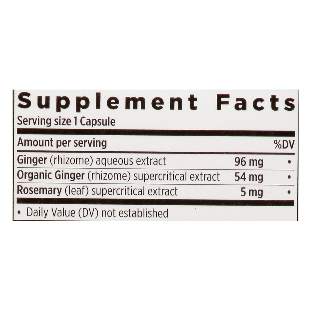 slide 5 of 12, New Chapter Vegetarian Capsules Ginger 30 ea, 30 ct