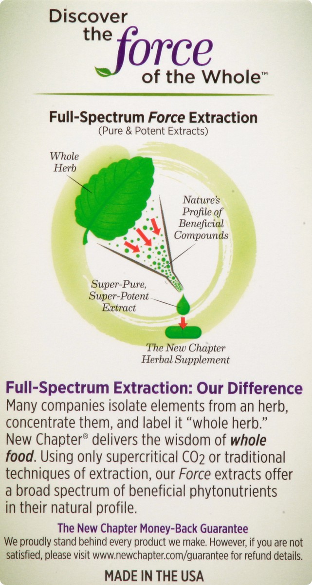 slide 2 of 12, New Chapter Vegetarian Capsules Ginger 30 ea, 30 ct