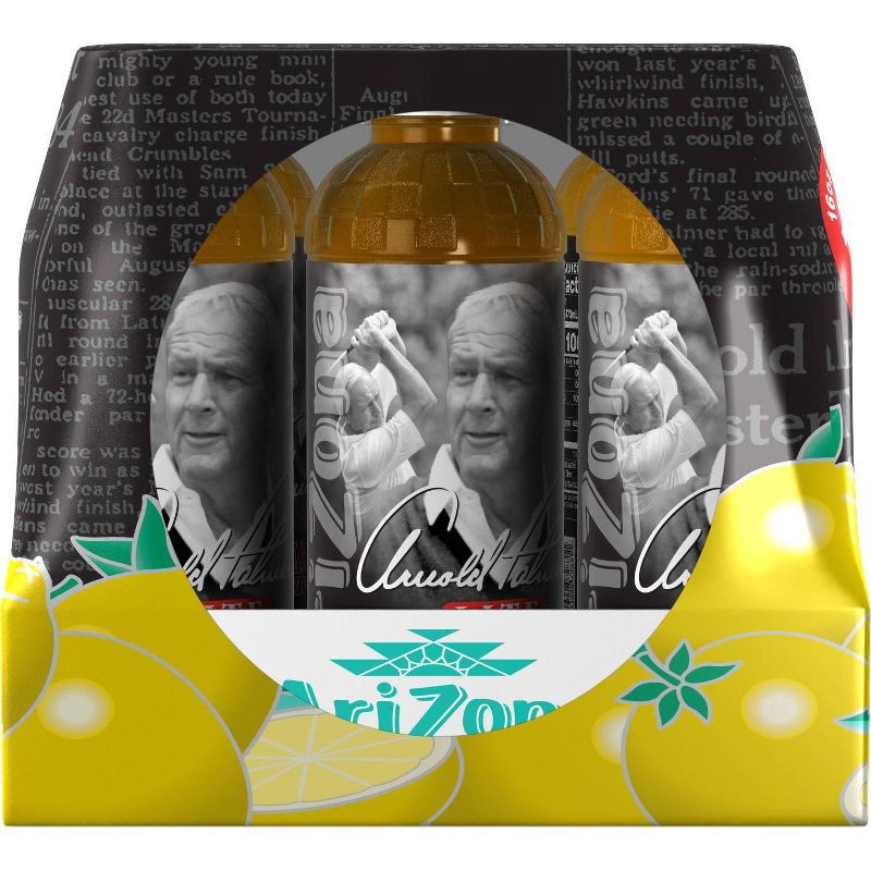 slide 4 of 4, AriZona Arnold Palmer Half & Half Iced Tea & Lemonade - 12pk/16 fl oz Bottles, 12 ct; 16 fl oz