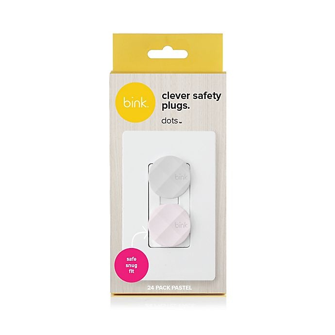 slide 1 of 5, Bink Dots Outlet Covers - Pastel, 24 ct