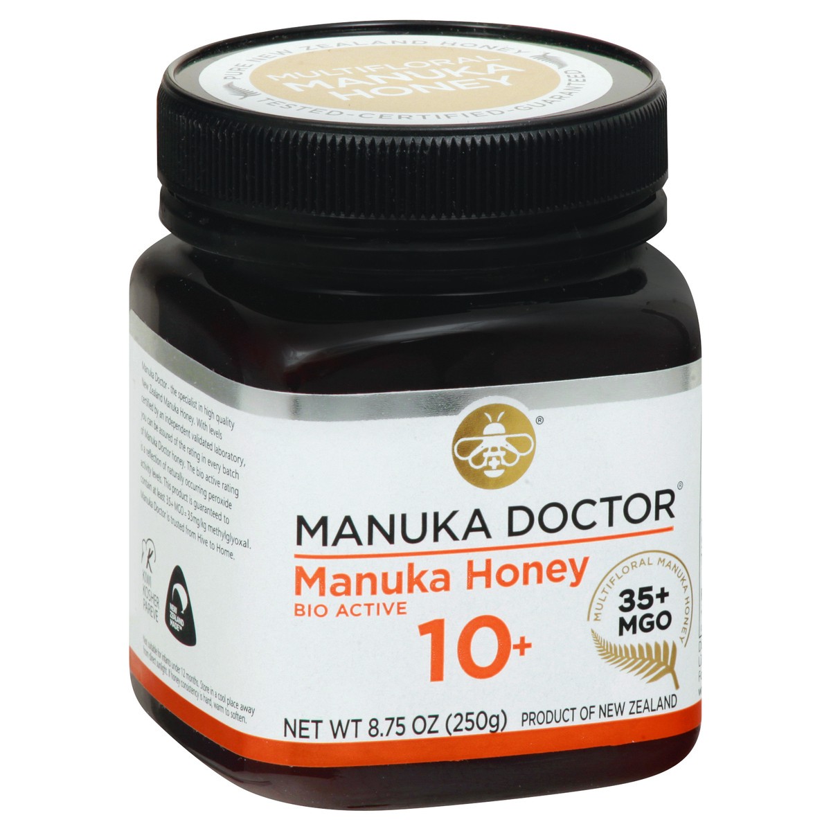 slide 6 of 13, Manuka Doctor 10+ Bio Active Manuka Honey, 8.75 oz